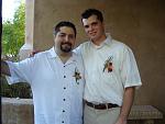 Me and my brother at his...