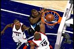 Rider dunking V Hawks