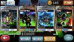 SH Zappers My Team Screen