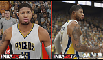 Paul George: NBA 2K16 VS NBA...