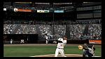 Hits a rope into right center.