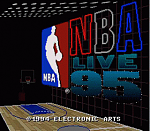 nba live 95 screenshot